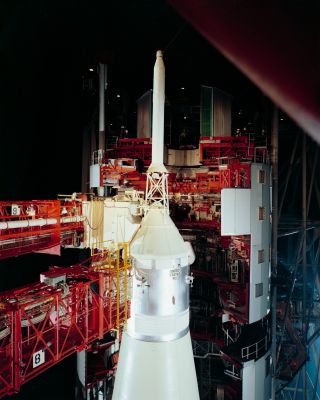 NASA Apollo Saturn V LUT Service Arms 