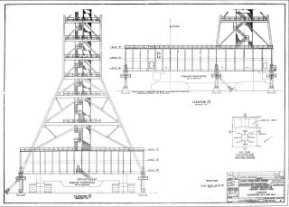 MOBILE LAUNCHER ELEVATION NO.3 AND NO.4