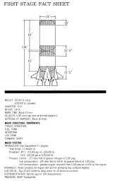 Saturn V First stage fact sheet