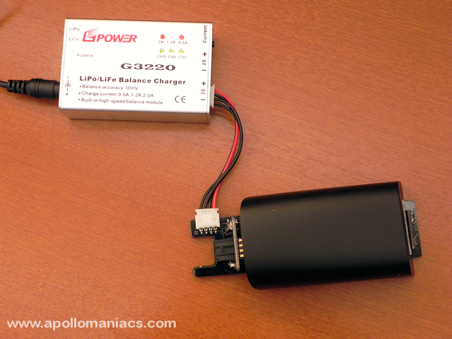 third-party LiPo Battery Balance Charger and Parrot's Bebop Drone battery